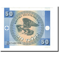 Billet, KYRGYZSTAN, 50 Tyiyn, Undated (1993), KM:3, NEUF - Kirghizistan