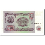 Billet, Tajikistan, 20 Rubles, 1994, KM:4a, NEUF - Tadjikistan