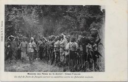 CPA Congo Ethnic Afrique Noire Type Non Circulé Expédition - Französisch-Kongo