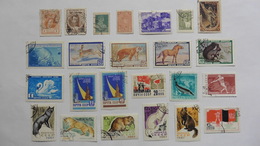 Russie : 24 Timbres Oblitérés - Collections