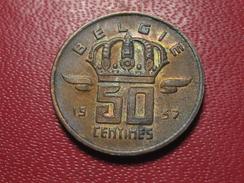 Belgique - 50 Centimes 1957 3795 - 50 Cent