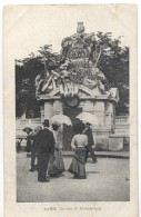 CPA - PARIS - STATUE DE STRASBOURG (10ème Arrondissement) (photographe En Arrière Plan) - Edition ? - Statues