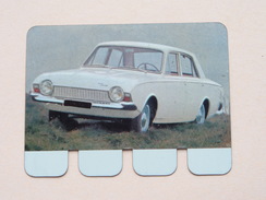 FORD CORSAIR - Coll. N° 71 NL/FR ( Plaquette C O O P - Voir Photo - IFA Metal Paris ) ! - Placas En Aluminio (desde 1961)