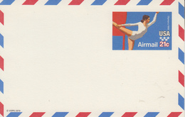Carte  Entier   Postal    U.S.A   Jeux  Olympiques   1980 - Verano 1980: Moscu