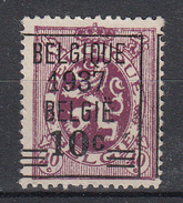 BELGIË - PREO - 1937 - Nr 284 - BELGIQUE 1937 BELGIË - (*) - Typo Precancels 1929-37 (Heraldic Lion)