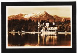 PRW748  POSTKARTE JAHR 1930 VELDEN SCHLOSS Mit MITTAGSKOGEL GEBRAUCHT SIEHE ABBILDUNG - Velden