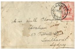 (321) Australia -   Cover Posted From Cronulla To Sydney - 1935 - Briefe U. Dokumente