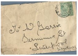 (321) Australia -  Cover Posted From NSW To Sydney - 1937 ? (with Letter Inside) - Covers & Documents