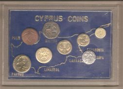 Cipro - Lotto Di Monete In Cofanetto - Chypre