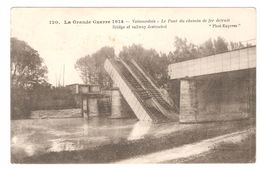 Valmondois - Le Pont Du Chemin De Fer Détruit - Guerre 1914-18 - WW1 - Valmondois