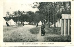 N°58569 -cpa Camp D'Auvours -l'entrée Du Camp- - Militaria