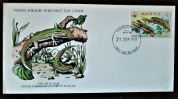 MAURICE, MAURITIUS,  WWF, Yvert N° 477  FDC, Premier Jour - FDC