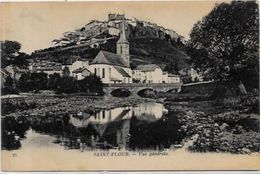 CPA Saint FLOUR Cantal Auvergne écrite - Saint Flour