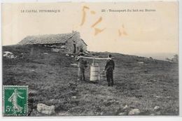 CPA Types Métier Folklore Cantal Auvergne Circulé - Autres & Non Classés