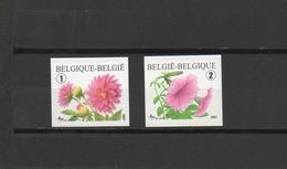 België Nrs. 3721/22 Xx -   Dahlia Petunia  (zegels Uit Boekjes B80/81)   - Postprijs - Neufs