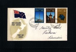 New Zealand 1974 UPU Interesting FDC - Briefe U. Dokumente