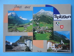 Splugen - Val Mesolcina - Canton Grigioni - Svizzera - Vedute - Panorama E Scorci Caratteristici - Splügen