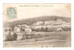 CPA Militaria 23 CAMP MILITAIRE  De La COURTINE Vue Panoramique 1905 - Barracks