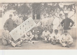Maroc - HOPITAL DE CAMPAGNE DE CASABLANCA - Père Trois Cent De La Classe 1910 - 297 Au Jus  ( Carte-photo ) - Regiments