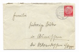 FRANCOBOLLO SU BUSTA DEUTSCHESREICH  12 CENT. 1940 - Cartas & Documentos