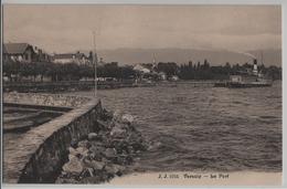 Versoix - Le Port, Dampfschiff, Bateau - Photo: Jullien Freres - Versoix