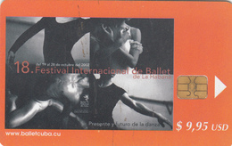 CUBA - Festival Of Ballet,  Tirage 20.000, 08/02, Used - Cuba