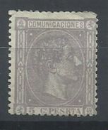 ESPAÑA EDIFIL 163  MH  * - Unused Stamps