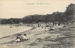 Delcampe - - Var - Ref-B86- Cavalaire Sur Mer - Une Fête A La Plage - Fêtes - Carte Bon Etat - - Draguignan