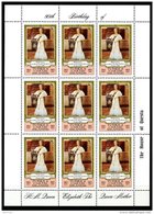 Turks And Caicos Islands, 1980, Birthday Of Queen Elizabeth II, MNH Sheet, Michel 496 - Turks & Caicos