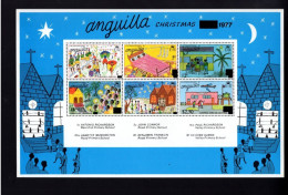 325213052 1977 ANQUILLA   POSTFRIS MINT NEVER HINGED  YVERT BF 19 KERSTMIS NOEL CHRISTMAS 1977 - Anguilla (1968-...)