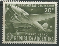 Argentine - Aérien  - Yvert N° 39  **   - Bce 9707 - Unused Stamps