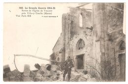 Virginy - Restes De L'église De Virginy Près Ville-sur-Tourbe - Guerre 1914-18 - WW1 - Ville-sur-Tourbe