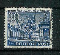 Berlin 1949: Mi.-Nr. 51 II (PM 5): Berliner Bauten   Gest. - Abarten Und Kuriositäten