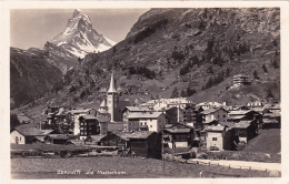 Zermatt Und Matterhorn - 1934 - VS Valais