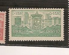 Brazil ** & 4th Cent. Of The Foundation Of São Paulo 1954 (563) - Unused Stamps