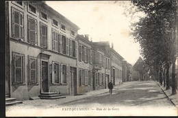 Faulquemont 1927 Rue De La Gare - Faulquemont