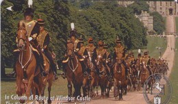 JERSEY ISLANDS. 87JERD. In Column Of Route At Windsor Castle. (428) - Armee