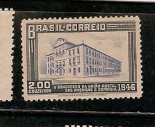 Brazil ** & V Congress Of The Postal Union Of The Americas And Spain, Rio De Janeiro 1946 (445) - Unused Stamps