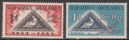 UNION OF SOUTH AFRICA     SCOTT NO. 193-94     MNH   YEAR  1953 - Unused Stamps