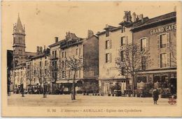 CPA Aurillac Cantal Auvergne écrite - Aurillac