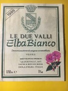 5502 -  Le Due Valli Elba Bianco 1986 Italie - Blumen