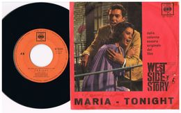 7 - Italia  - 45 Giri - Maria Tonight - West Side Story - Maria - Complete Collections