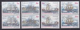 Greenland 2002 Ships 4v (pair)  ** Mnh (37017A) - Markenheftchen