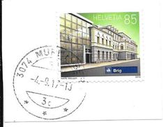 2016: Bahnhof Brig - Used Stamps