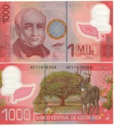 COSTA RICA   1'000  Colones   P274   Polimer   Dated 2-9-2009  UNC - Costa Rica