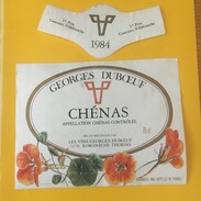 5508 -  Chénas Georges Duboeuf 1984 - Fiori