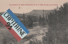 CPA VUE GENERALE DU BRUEL D ESCLANEDES ET DE LA VALLEE DU LOT PRES CHANAC LOZERE X X - Chanac