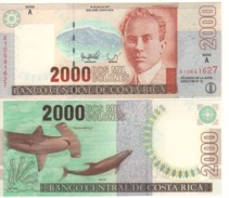 COSTA RICA   2'000  Colones   P265a     Dated 30-7-1997 UNC - Costa Rica