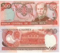 COSTA RICA   500  Colones   P262a    Dated 6-7-1994   UNC - Costa Rica