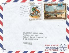 Senegal 1972 Dakar Wrestling Lutte Canaletto Painter Venice UNESCO Cover - Wrestling